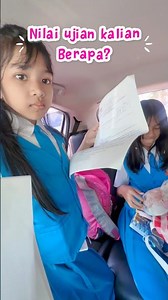 NILAI UJIAN DISTA DOMINIQUE!! # #viralvideo