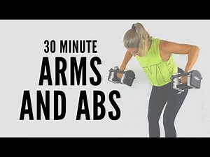 30 Minute Arms and Abs Workout || NO REPEAT Exercises