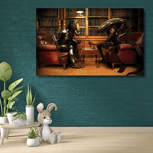 Predator Chess Canvas Wall Art – Dark Strategy Concept Modern Decor - Etsy Canada