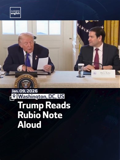 Donald Trump Surprised by Note from Marco Rubio