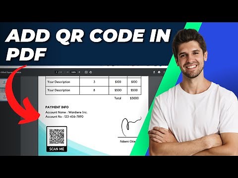 How To Add QR Code In PDF File | Step-by-Step Tutorial