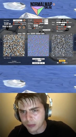 Как создать NormalMap за 1 минуту? #lifehacks #textures #unity #chatgpt #ai #normalmaps