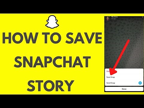 How To Save A Snapchat Story (2021) | Save Snapchat Stories