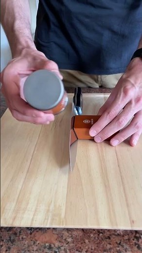 How to sharpen a Zwilling chef’s knife with Tumbler Diamond Rolling Knife Sharpener #tumblerusa