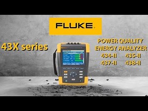 Fluke 430 II series - Power Quality and Energy Analyzers