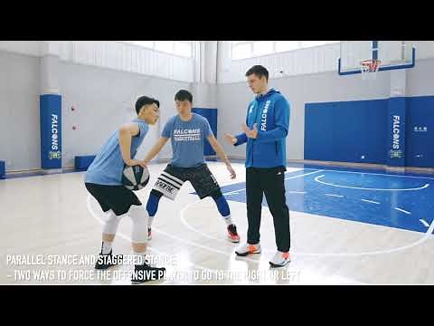 How we teach defensive stance and defensive slides in basketball (episode 11)