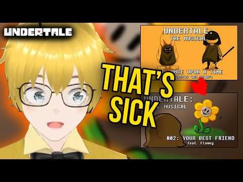 First Time Reaction to Undertale The Musical | Once Upon a Time x Your Best Friend | smilebee React