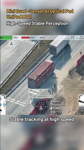 Stable Perception for High-Speed VTOL Operations | UniPod MT11 Mini Multi-Sensor Optical Pod