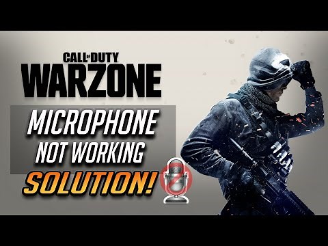 FIX Call of Duty: Warzone - Mic Not Working & Voice Chat Not Working