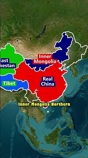 The REAL Map of China