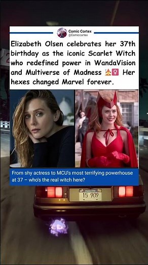 Elizabeth Olsen celebrates her 37th birthday as the iconic scarlet witch showed power in wandavison