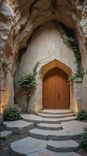 Hidden in the Rocks! 🌄🔒 | Ultra-Modern Off-Grid Cave House Tour