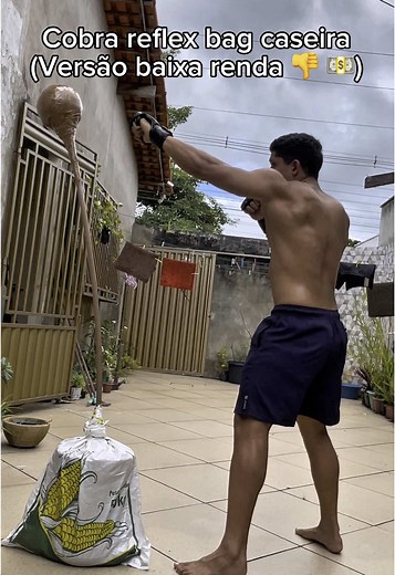 Como Fazer Cobra Bag Reflex Caseira para Boxe