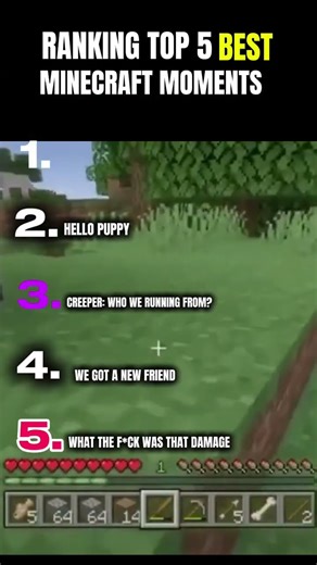 minecraft moments#short