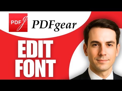 How To Edit Font In PDFgear