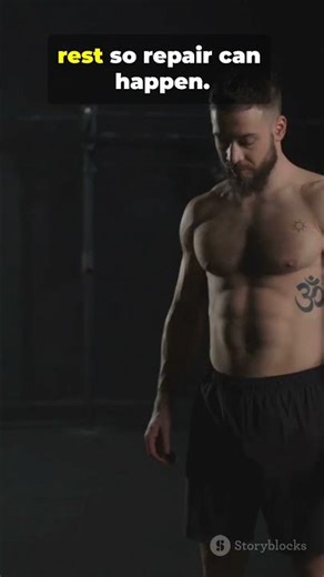 Your Muscles Don’t Grow in the Gym… Here #shorts