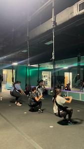 4.9K views · 582 reactions | Throwback to a little moody Wednesday night Level 2! The lights might be low but the energy is still high! #bungeefitness #flyhighbungeefitness #charleston #flyhigh #fitness #funfitness | Fly High Bungee Fitness | Facebook