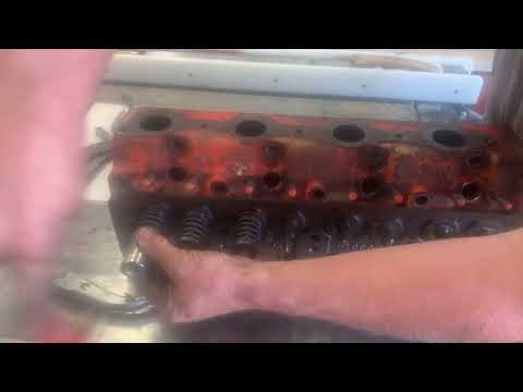 Case Tractor 188d Project #8 Cylinder head evaluation