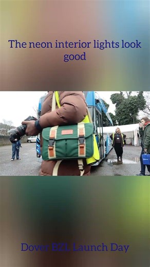 Dover Fastrack BZL Launch - Bus info and interior #fortheloveofbuses #photography