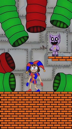 🛠️ Mysterious Pipes: Pomni vs CatNap