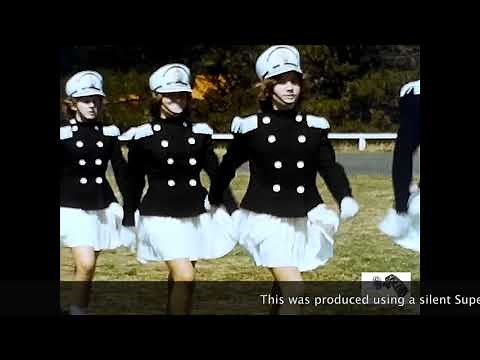 Australian Marching Girls Competition 1965. Filmed using a super 8mm silent film camera.