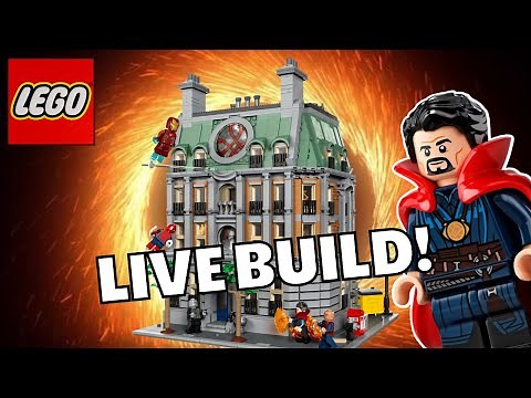 🔴 LEGO Marvel Sanctum Sanctorum Live Build! 76218 Dr. Strange