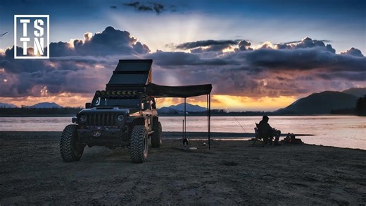 Peaceful Solo Camping In My Jeep Gladiator