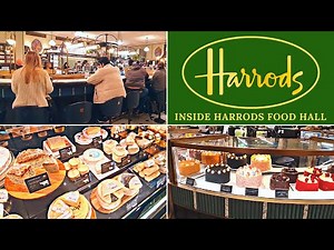Harrods Food Hall Luxury Shopping London 2023 Tour #harrods #london #shopping