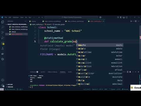 Class 45 | Static Method | Python Full Course in Bangla | Ostad App