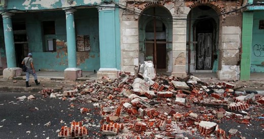 More than 46,000 homes in Cuba damaged by Hurricanes Oscar, Rafael, and two earthquakes