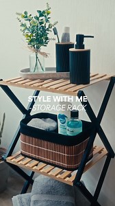 Stylish 3-Tier Bamboo Rack for Bathroom Storage