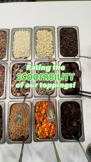 The best part of froyo is getting creative with the extras! Would you agree with these ratings?! 😎 Which toppings should we rate next?! 🍨 ⠀⠀⠀⠀⠀⠀⠀⠀⠀ #froyo #frozenyogurt #desserttime #sweettreat #ratingscoopability #oddlysatisfying #asmr #frozenconcotions #lasvegasfoodie #vegasfoofie #vegasfood #welcometolasvegas | Yogurtini Decatur, Las Vegas