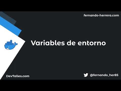 Docker - Variables de entorno