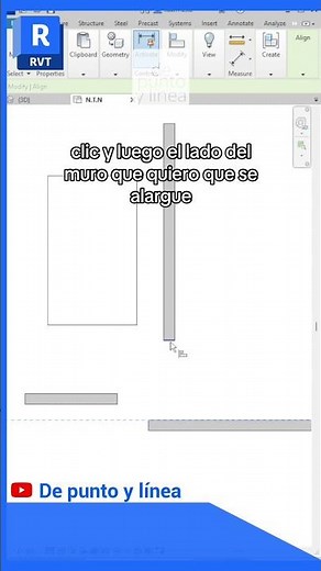 Learn how to align objects in Revit #architecture