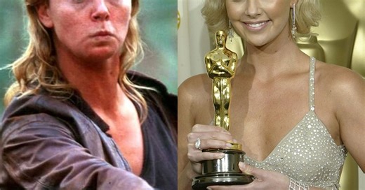 Charlize Theron y su impactante transformación en “Monster” que le dio el Óscar en 2004