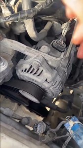 #engine noise problem solved #belt #adjustment problem #automobile #youtubeshorts #reels