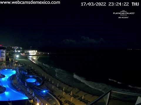 Playa del Carmen EN VIVO - Vista panorámica Webcams de México