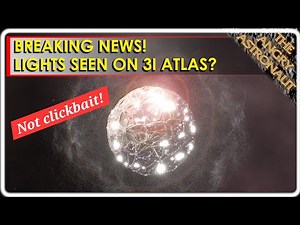 Artificial light detected on 3I Atlas??