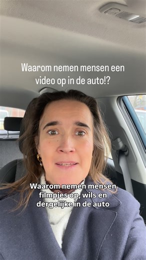 Stiefexpert Marieke Jansen on Instagram: "Oké, ik doe dus precies hetzelfde als half social media: een video opnemen in de auto. Maar oprecht… wanneer hebben we met elkaar besloten dat dit dé plek is voor inzichten? Misschien ben ik een boomer, maar is het de rust… of gewoon omdat dit de enige plek is waar je even niet gestoord wordt? Help mij!? Marieke Stiefexpert #hebikietsgemist"