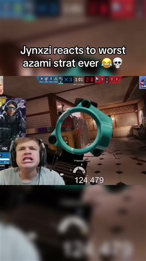 Jynxzi Reacts to Worst Azami Strat Ever