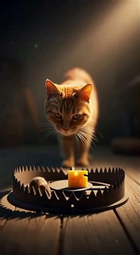 😱 The Ultimate Cat-and-Mouse Game: Who Takes the Cheese?