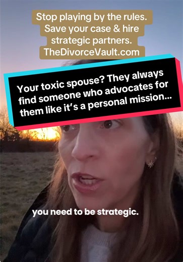 If you’re negotiating against a toxic spouse in #divorce, you need to stop playing by their rules. And definitely stop assuming the system is built to protect you. Here’s the uncomfortable truth: Your lawyer isn’t paid to fight for your life. They’re paid to run a process. Meanwhile, the toxic spouse? They always find someone who advocates for them like it’s a personal mission - even when their position is absurd, inflated, or detached from reality. So what do you do? You do your own research. Y