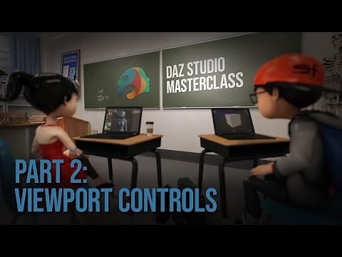 Part 2: Viewport Controls | Daz Masterclass | Intro