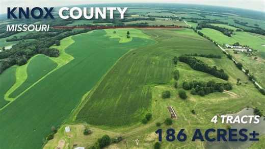 Upcoming Knox County, Missouri Land Auction for the Eldon & Judy Klocke Estate; Karla Sanders, Rhonda Bruce, and Connie Epperson – Sellers. Selling 186 acres± (subject to survey) in 4 tracts on September 30, 2025. The Klocke farms are located in Colony, Missouri, and near Baring, Missouri, on Hwy K. Physical address of tracts 1-3 is 63831 State Hwy K, Knox City, Missouri, and tract 4 is 8 miles west of Colony and 3.5 miles east of Baring on Hwy K. These farms represent productive tillable cropla