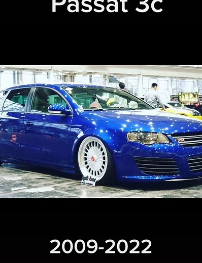 Blue Volkswagen Passat Showcase: 2009 to 2022