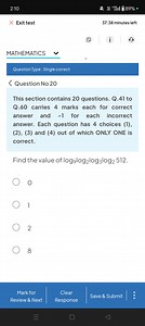Find the value of \log_9 \log_2 \log_3 \log_2 512.... | Filo