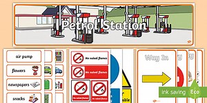 Petrol Station Role Play Pack