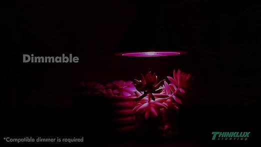 hinklux LED Plant Grow Light Bulb Par38 for Garden, Hydroponic, and Greenhouse - 16.5 Watts, 90 W...