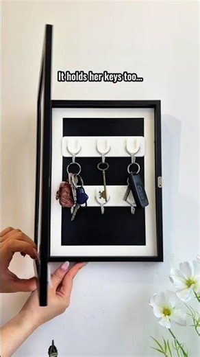 A True Friendship Gift For Friend | Personalized Hidden Key Holder Photo Frame