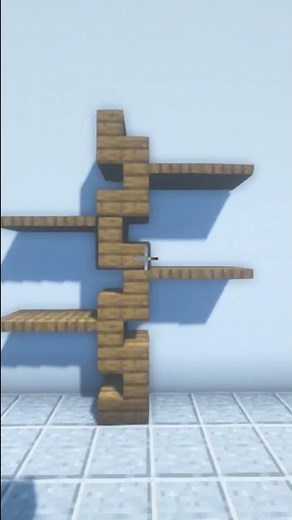 Minecraft : Simple Bookshelf Design